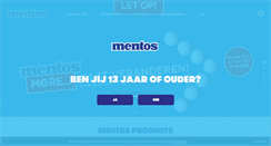 Desktop Screenshot of mentos.nl