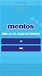 Mobile Screenshot of mentos.nl